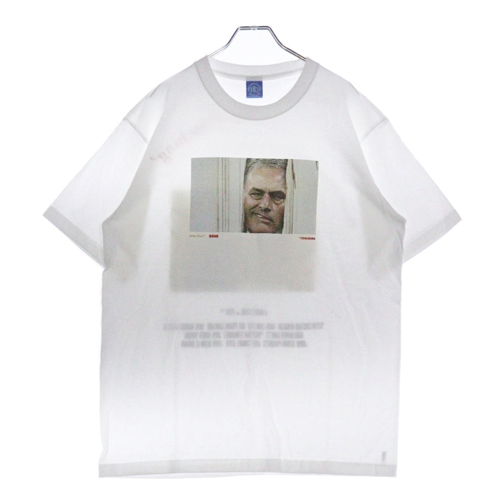 HUBER STORE(ヒューバーストア) 25SS COAHING TEE コーチングTシャツ ホワイト