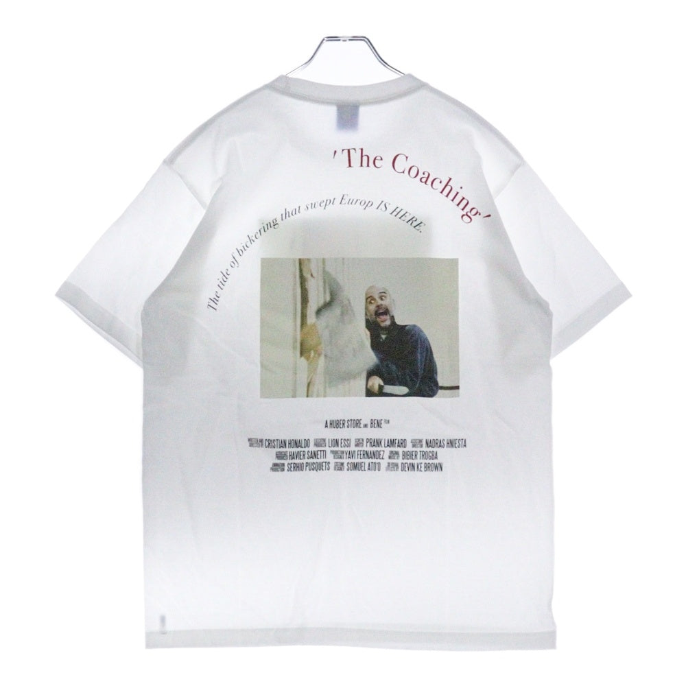HUBER STORE(ヒューバーストア) 25SS COAHING TEE コーチングTシャツ ホワイト