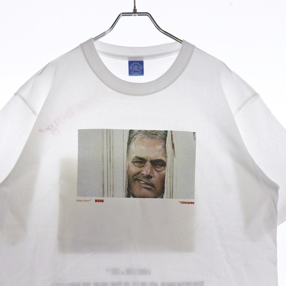 HUBER STORE(ヒューバーストア) 25SS COAHING TEE コーチングTシャツ ホワイト
