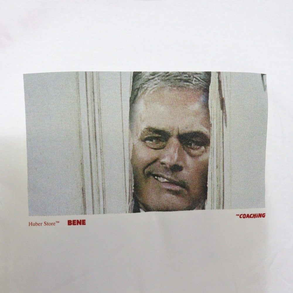 HUBER STORE(ヒューバーストア) 25SS COAHING TEE コーチングTシャツ ホワイト