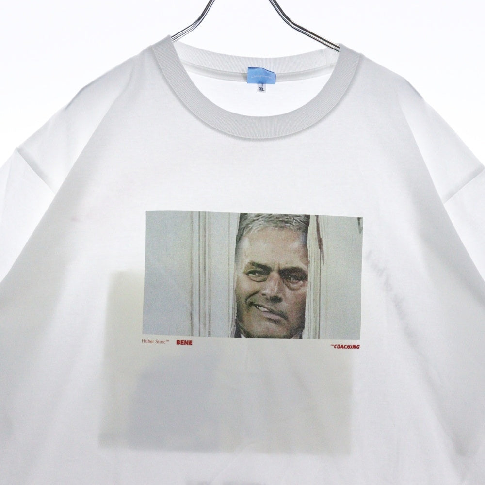 HUBER STORE(ヒューバーストア) 25SS COAHING TEE コーチングTシャツ ホワイト