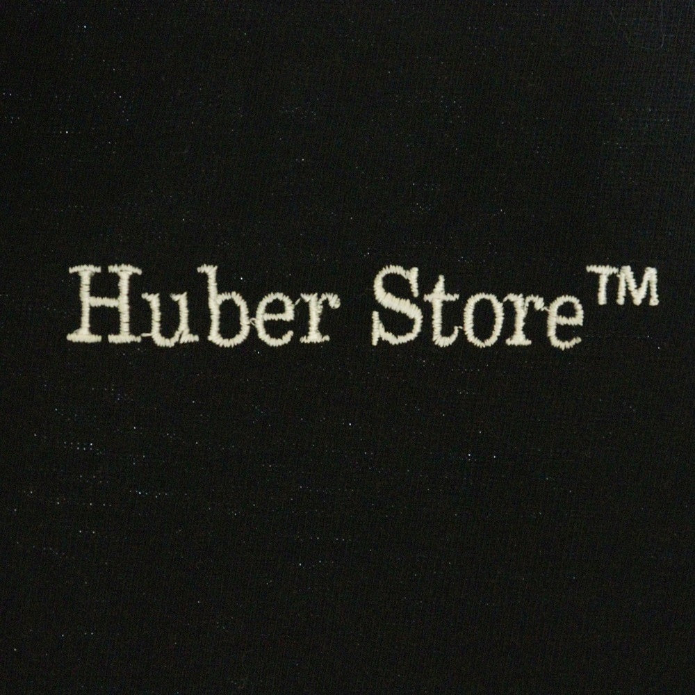 HUBER STORE(ヒューバーストア) 25SS ORIGINAL ENBLEM TEE オリジナルエンブレムTシャツ ブラック