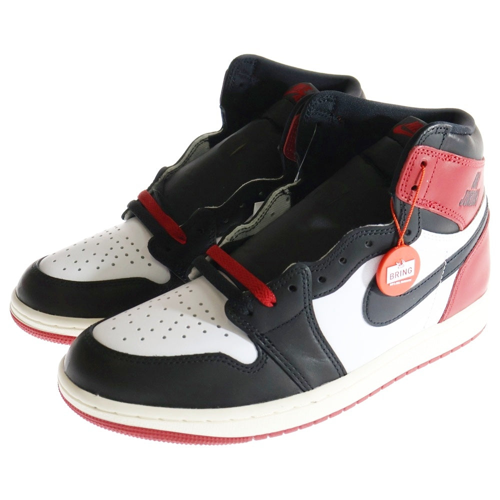 3月末終了 Nike Air Jordan 1 ハイカット シューズ Nike Air Jordan 1 ハイカット シューズ 赤/白/黒