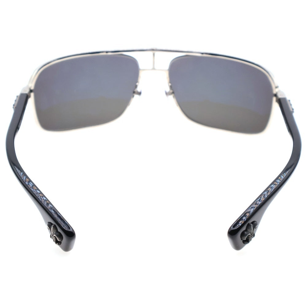 CHROME HEARTS(クロムハーツ) MORNING WOOD 2 モーニング ウッド サイドBSフレア サングラス メガネ アイウェア ブラック/シルバー