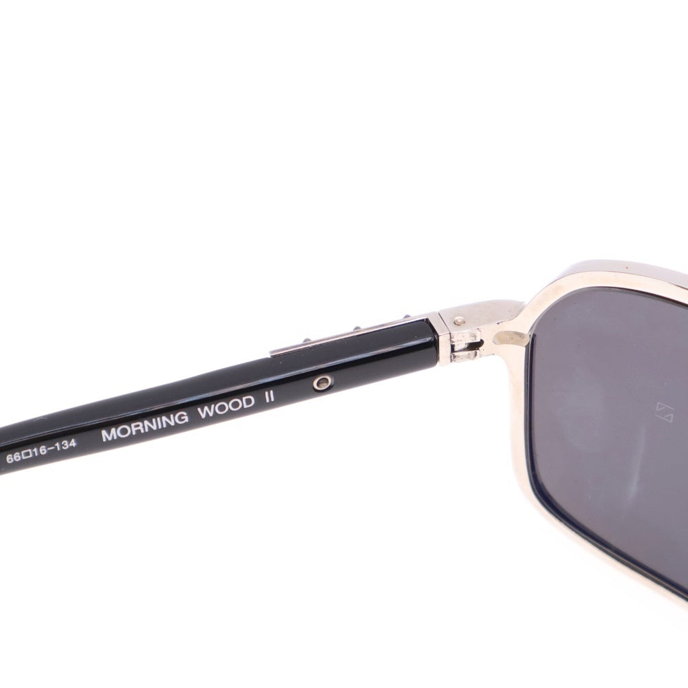 CHROME HEARTS(クロムハーツ) MORNING WOOD 2 モーニング ウッド サイドBSフレア サングラス メガネ アイウェア ブラック/シルバー