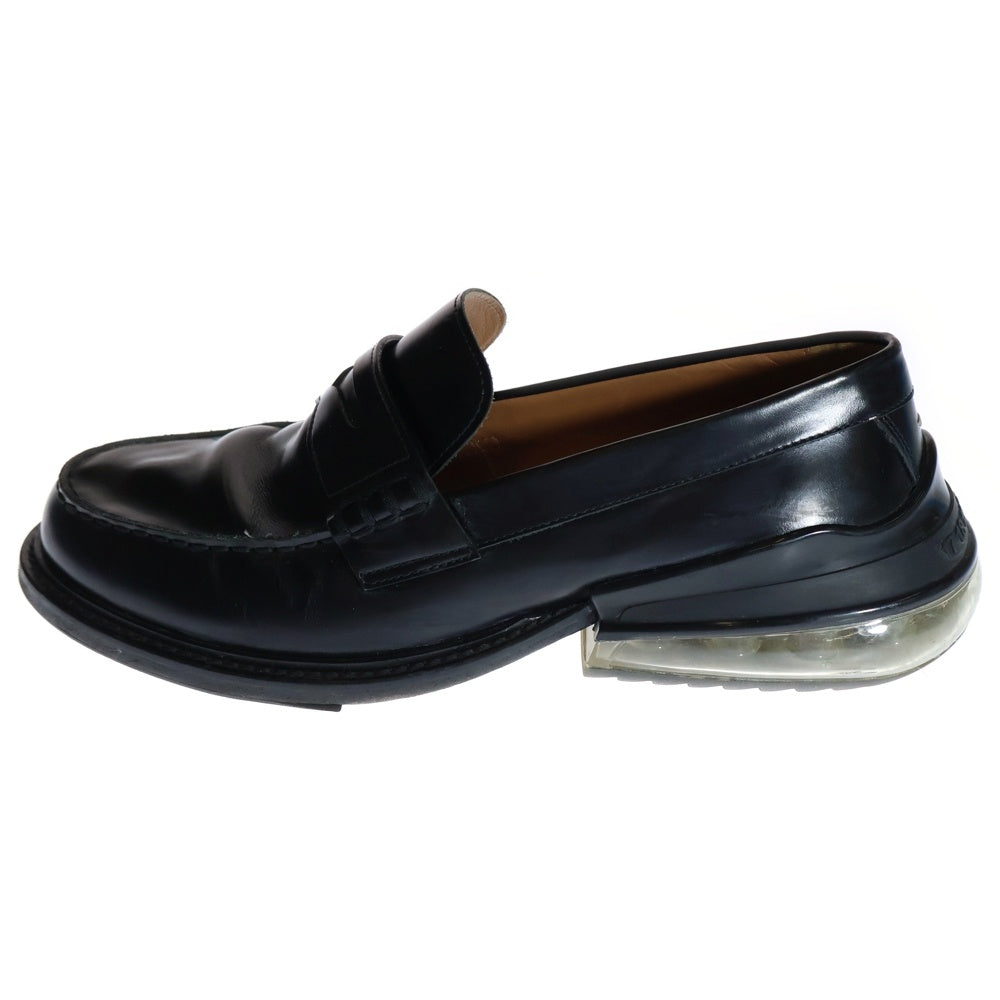 Maison Margiela 22(メゾンマルジェラ) エアバッグソール レザー コイン ローファー ブラック
