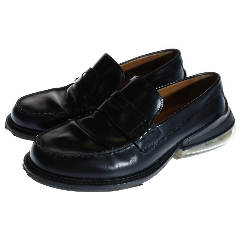 Maison Margiela 22(メゾンマルジェラ) エアバッグソール レザー コイン ローファー ブラック