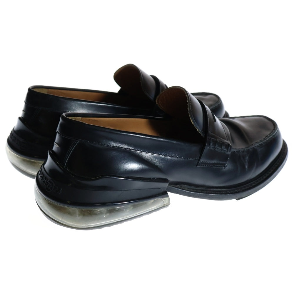 Maison Margiela 22(メゾンマルジェラ) エアバッグソール レザー コイン ローファー ブラック