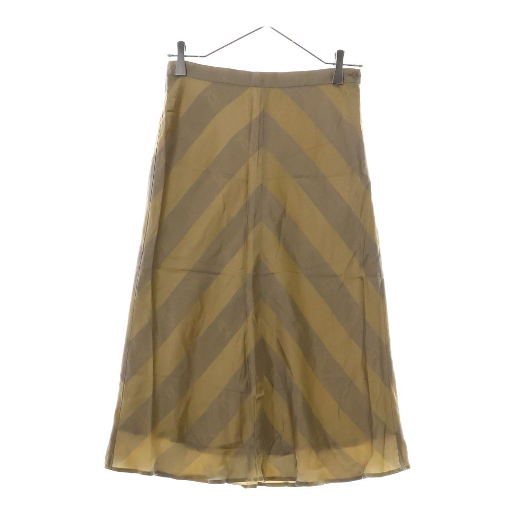 UNDERCOVER(アンダーカバー) 00SS ×WTAPS Paint Skirt ダブルタップス バイアス キュプラ タイトスカート レディース ベージュ K89
