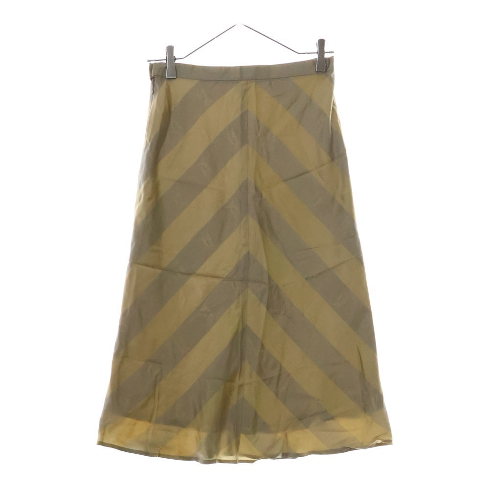 UNDERCOVER(アンダーカバー) 00SS ×WTAPS Paint Skirt ダブルタップス バイアス キュプラ タイトスカート レディース ベージュ K89