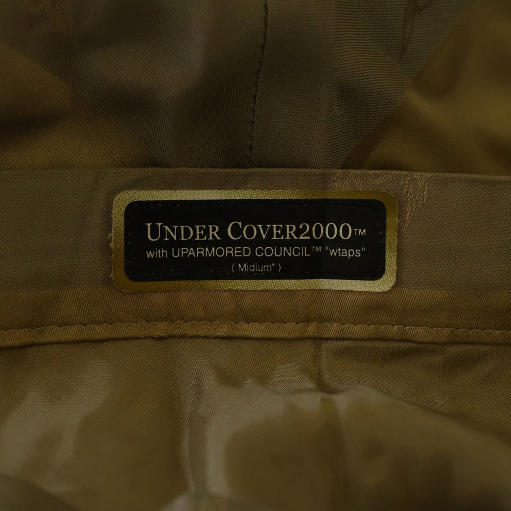 UNDERCOVER(アンダーカバー) 00SS ×WTAPS Paint Skirt ダブルタップス バイアス キュプラ タイトスカート レディース ベージュ K89