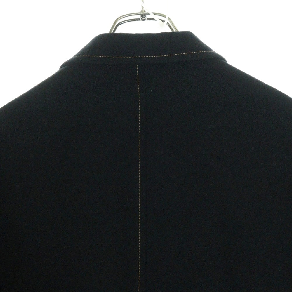 Y's for men(ワイズフォーメン) 02AW ステッチデザイン シングルテーラードジャケット ブラック MM-J05-122