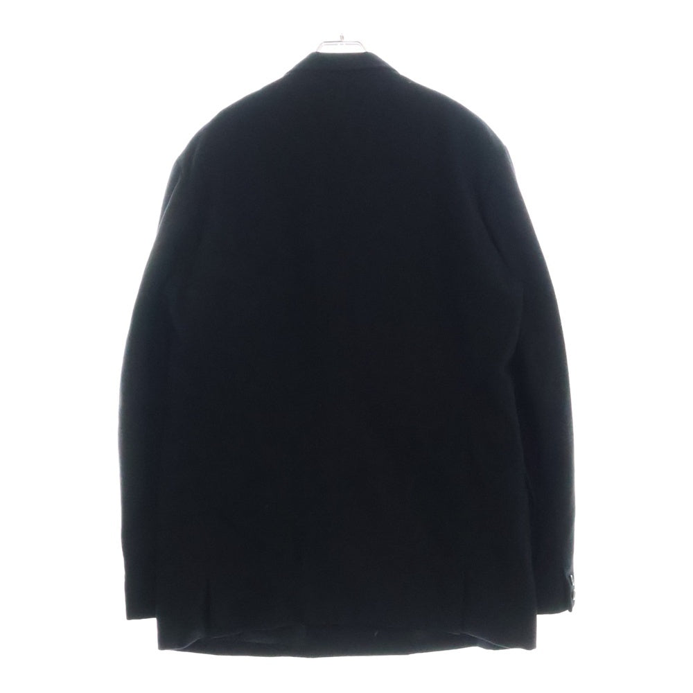Yohji Yamamoto POUR HOMME(ヨウジヤマモト プールオム) 93AW ウール混 ダブルテーラードジャケット ブラック HP-J44-113