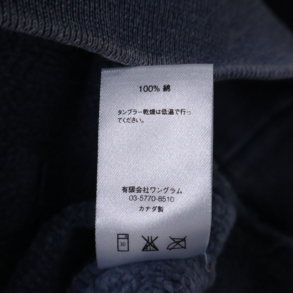 SUPREME(シュプリーム) 14AW Overdyed Hooded Sweatshirt オーバーダイ加工 フーデッドスウェットパーカー フーディー ブルー