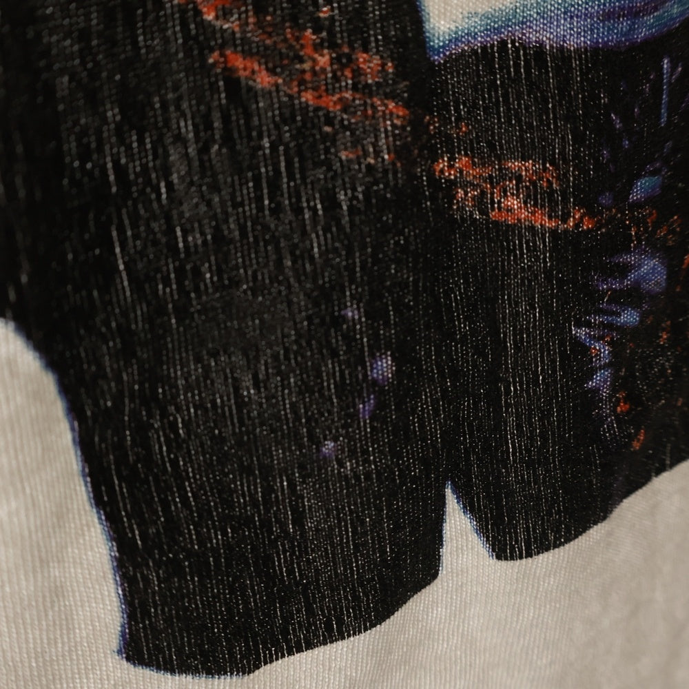 VINTAGE(ヴィンテージ) 90S VINTAGE AERO SMITH GET A GRIP GIANT ヴィンテージ エアロスミス ゲットアグリップ 両面プリント クルーネック 半袖Tシャツ カットソー ホワイト