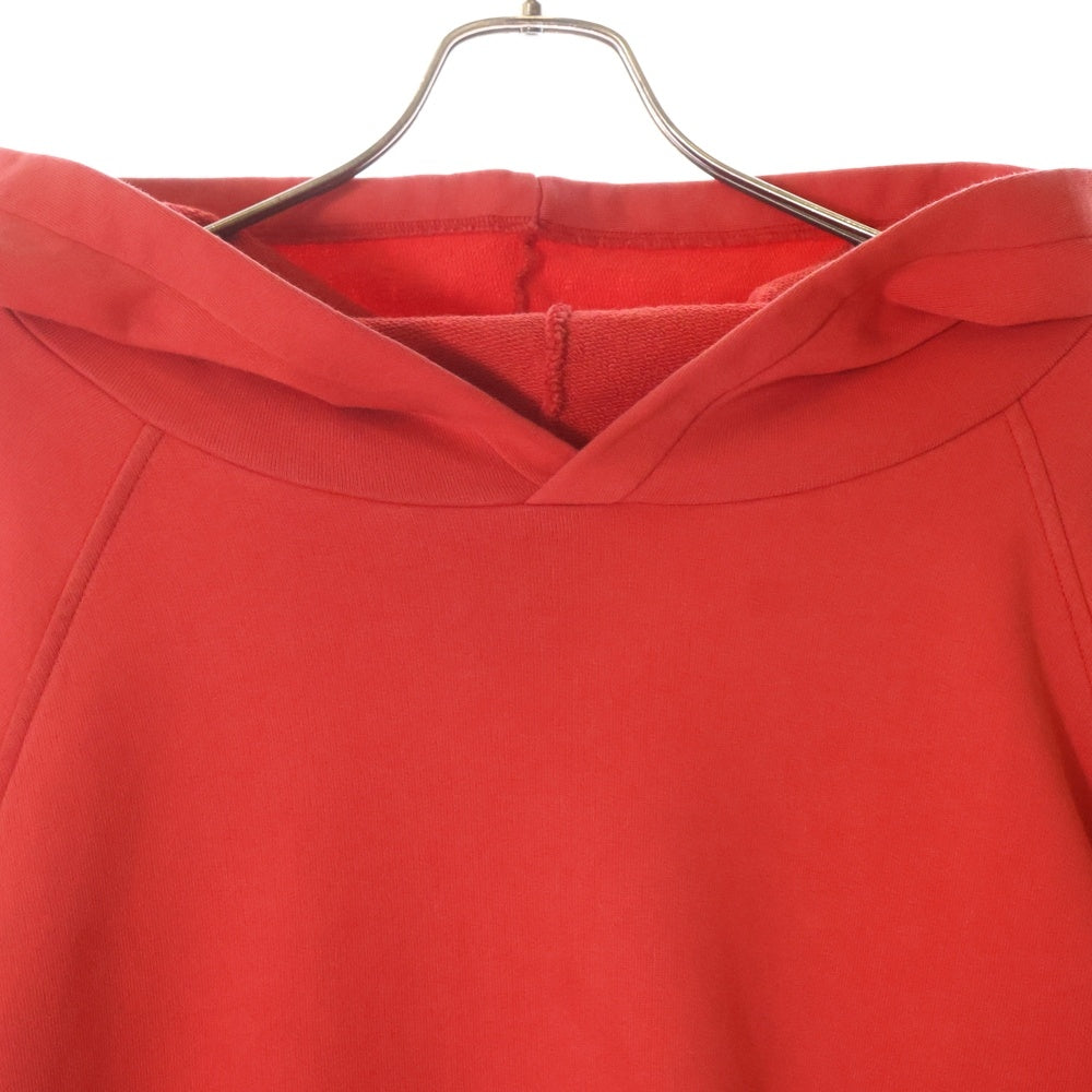 RAF SIMONS(ラフシモンズ) 21SS ARCHIVER REDUX テロ期 復刻 プルオーバー スウェット パーカー レッド A01-126