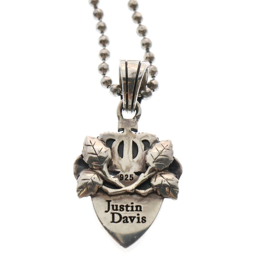 Justin Davis(ジャスティンデイヴィス) RAMBLIN ROSE ランブリン ローズ ネックレス ペンダントトップ シルバー SPJ380
