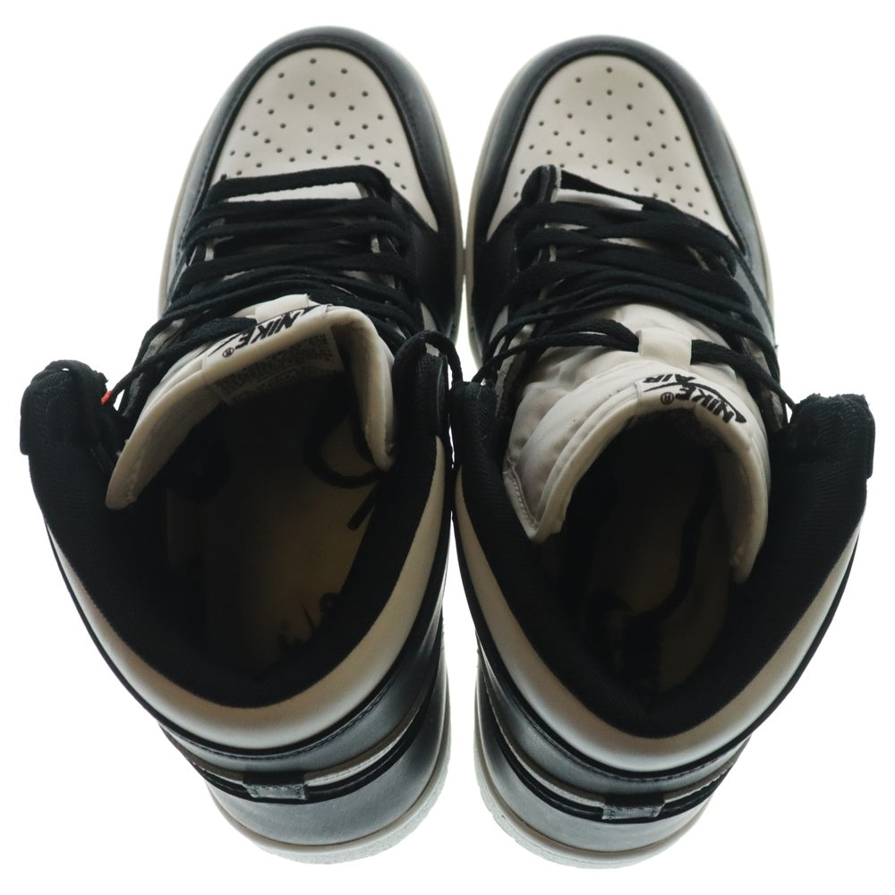 NIKE(ナイキ) AIR JORDAN 1 HIGH 85 BLACK WHITE エアジョーダン ハイカットスニーカー ホワイト/ブラック US9/27cm BQ4422-001