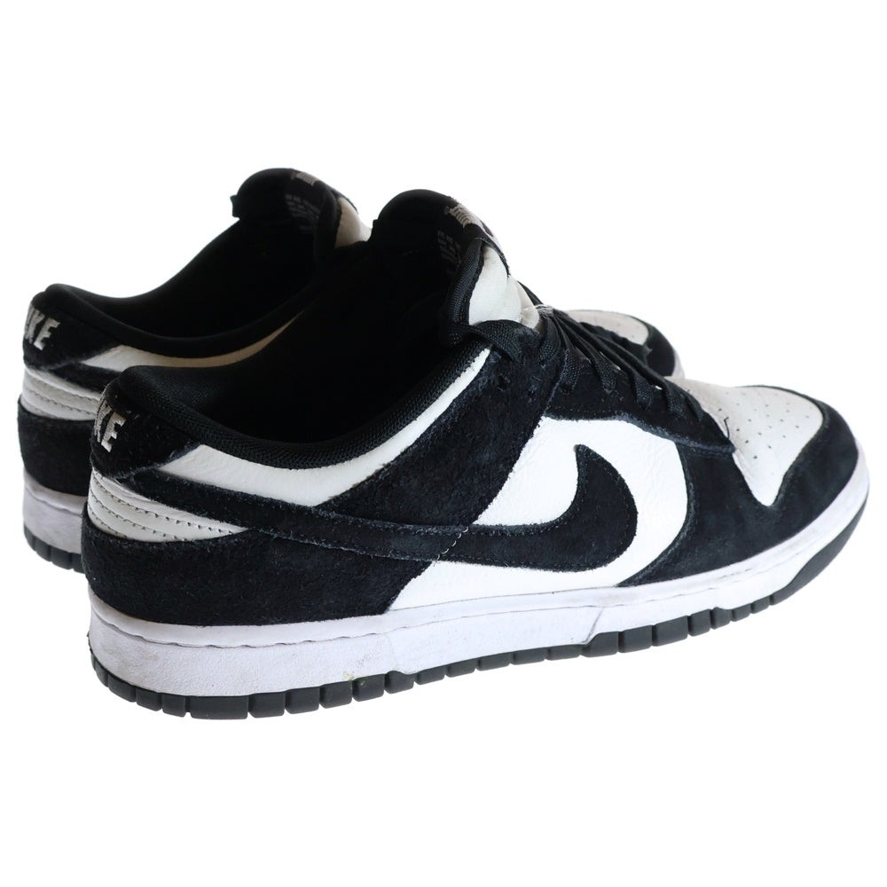 NIKE(ナイキ) DUNK LOW SUEDE ダンク ロー スウェード ローカット スニーカー パンダ ブラック/ホワイト US8.5/26.5cm FQ8249-100