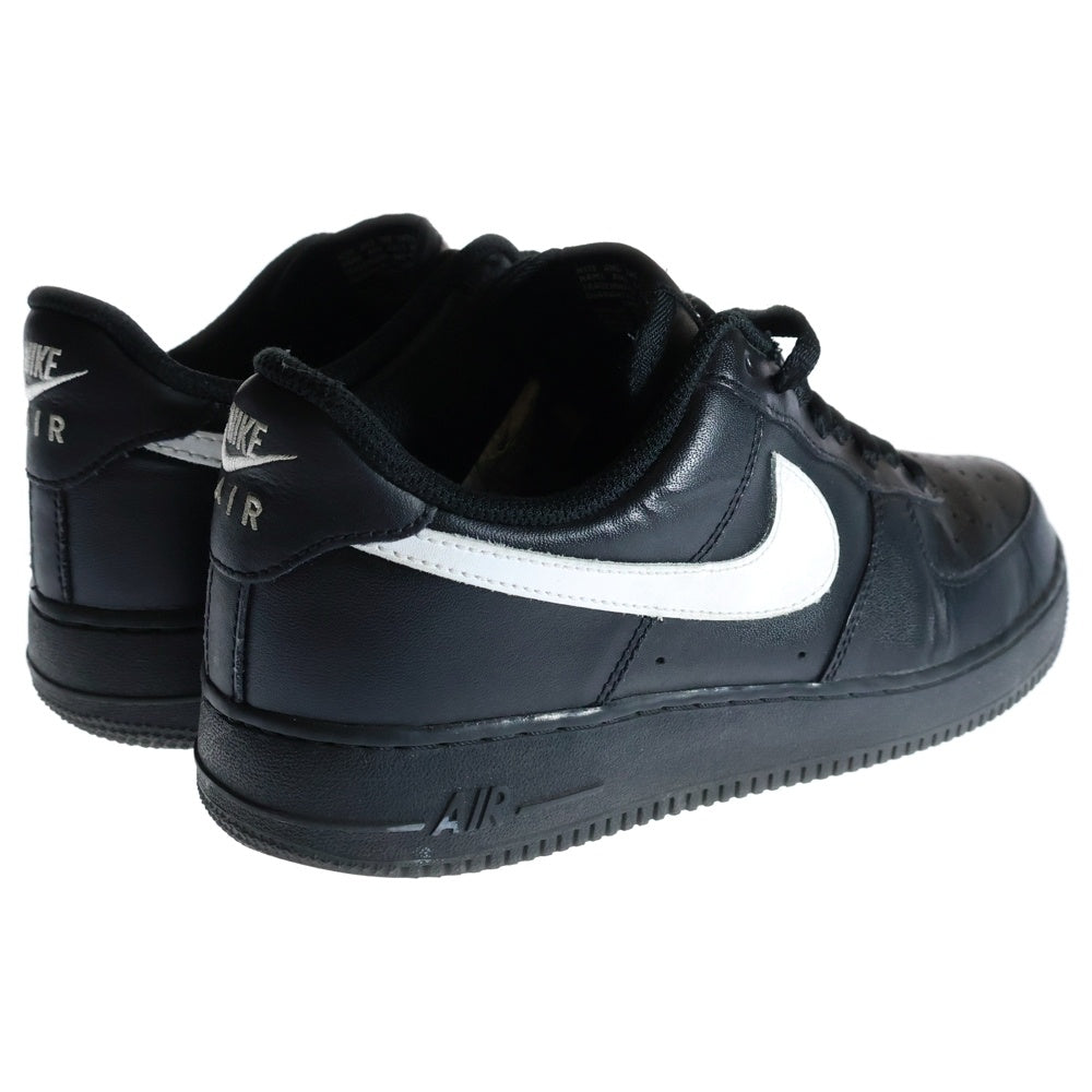 NIKE(ナイキ) AIR FORCE 1 '07 BLACK WHITE エアフォース1 ローカットスニーカー ブラック/ホワイト US8/26.5cm FZ0627-010