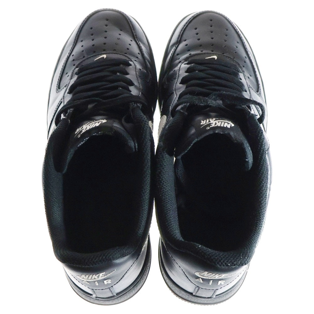NIKE(ナイキ) AIR FORCE 1 '07 BLACK WHITE エアフォース1 ローカットスニーカー ブラック/ホワイト US8/26.5cm FZ0627-010