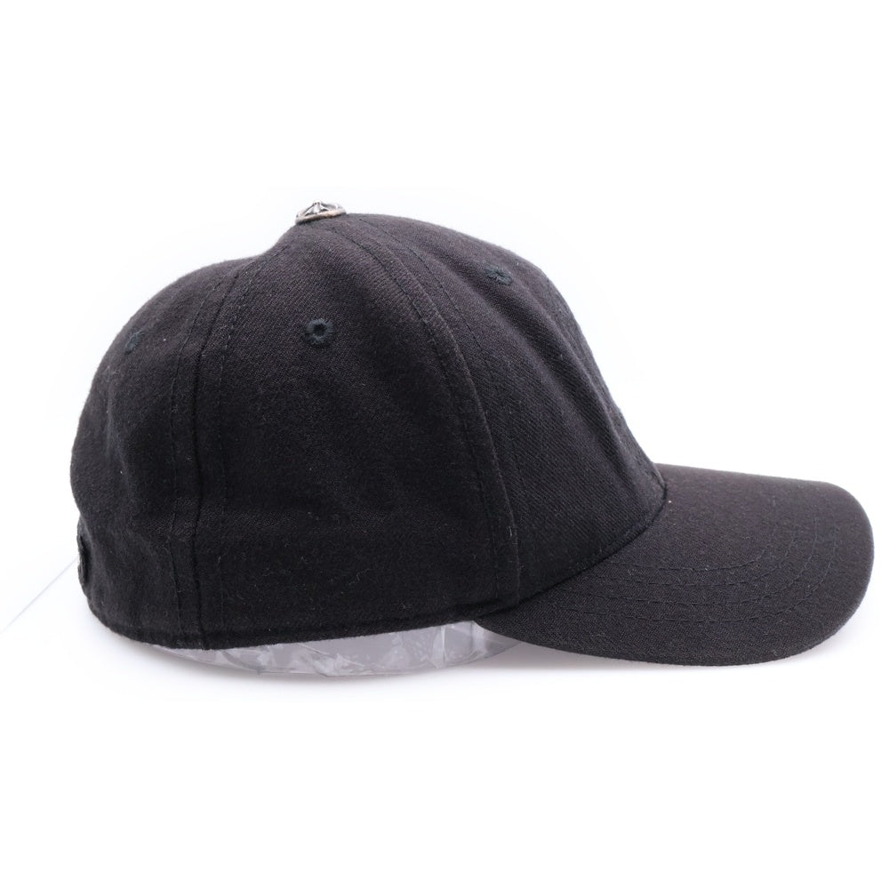 CHROME HEARTS(クロムハーツ) BASEBALL TRUCKER CAP ホースシュー刺繍 ベースボール トラッカー キャップ 帽子 ブラック
