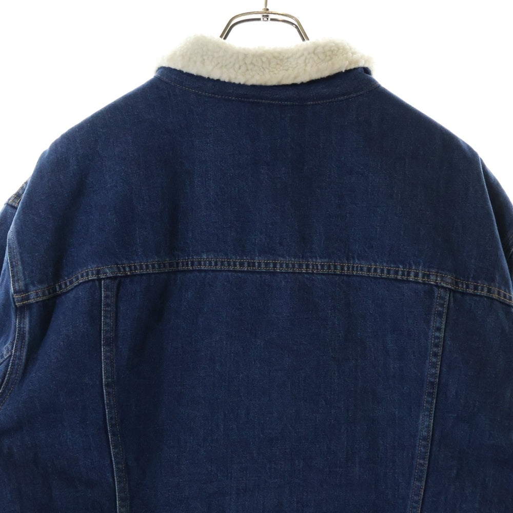Calvin Klein(カルバンクライン) レギュラー90S ボア デニムシェルパジャケット インディゴ J325844