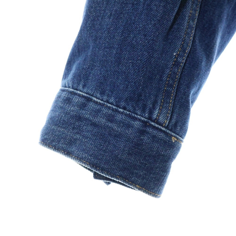 Calvin Klein(カルバンクライン) レギュラー90S ボア デニムシェルパジャケット インディゴ J325844