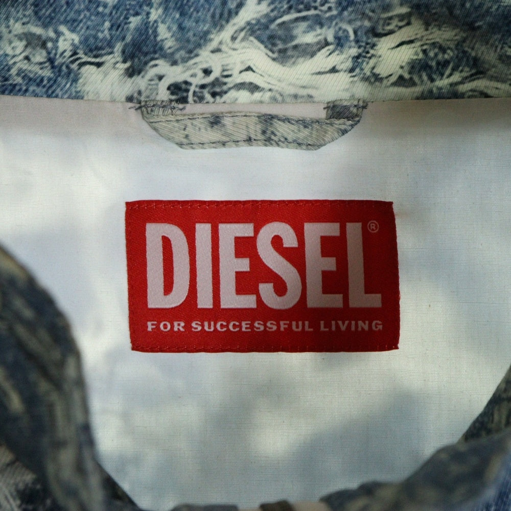 DIESEL(ディーゼル) J-ALSTON オールストン デニムトロンプルイユ ジャケット インディゴ A12849