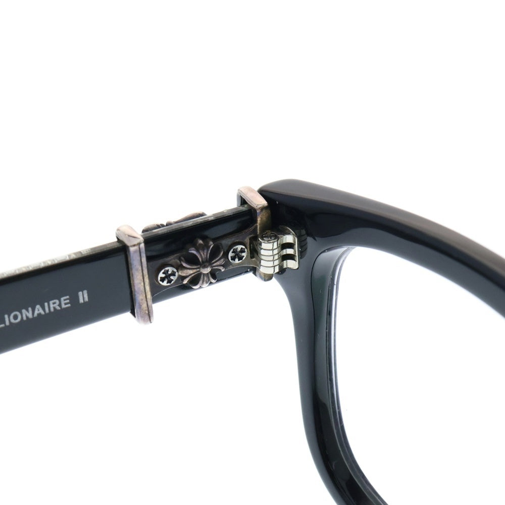 CHROME HEARTS(クロムハーツ) VAGILLIONAIRE II ダガーテンプル ウェリントン サングラス 眼鏡 アイウェア ブラック