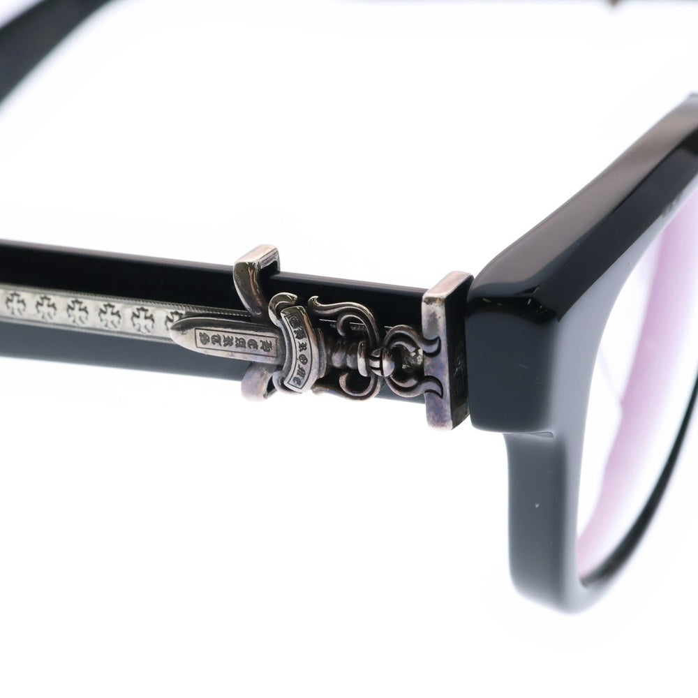CHROME HEARTS(クロムハーツ) VAGILLIONAIRE II ダガーテンプル ウェリントン サングラス 眼鏡 アイウェア ブラック