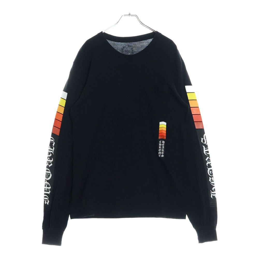 CHROME HEARTS(クロムハーツ) NEON BAR LOGO L/S TEE カリフォルニア限定 ネオンバー ロゴ 長袖 Tシャツ ロングスリーブ カットソー ブラック