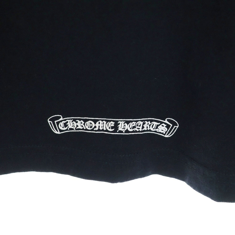 CHROME HEARTS(クロムハーツ) NEON BAR LOGO L/S TEE カリフォルニア限定 ネオンバー ロゴ 長袖 Tシャツ ロングスリーブ カットソー ブラック
