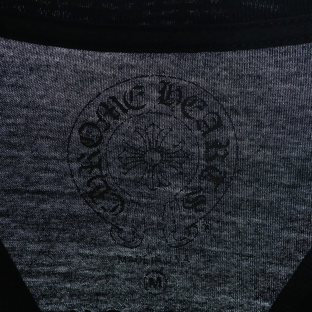 CHROME HEARTS(クロムハーツ) NEON BAR LOGO L/S TEE カリフォルニア限定 ネオンバー ロゴ 長袖 Tシャツ ロングスリーブ カットソー ブラック