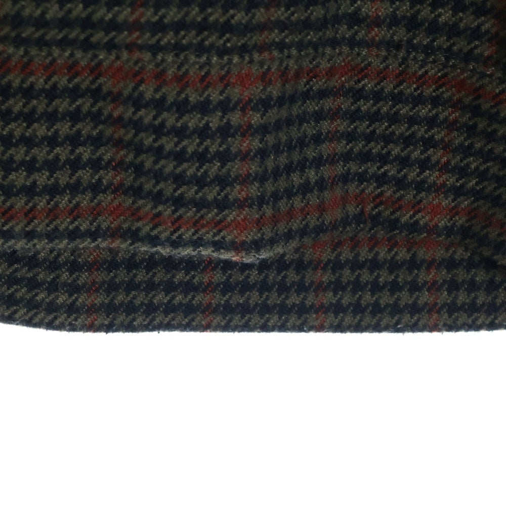 RHUDE(ルード) 千鳥格子柄 ダブルポケット ジップアップ ジャケット マルチ