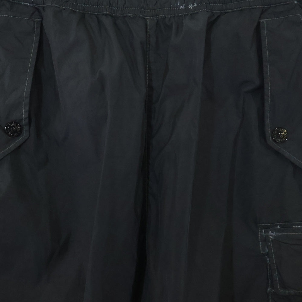 SUPREME(シュプリーム) 20AW ×STONE ISLAND PAINTED CAMO NYLON CARGO PANT ストーンアイランド ペインテッド カモ ナイロン カーゴパンツ ブラック 7325301S3