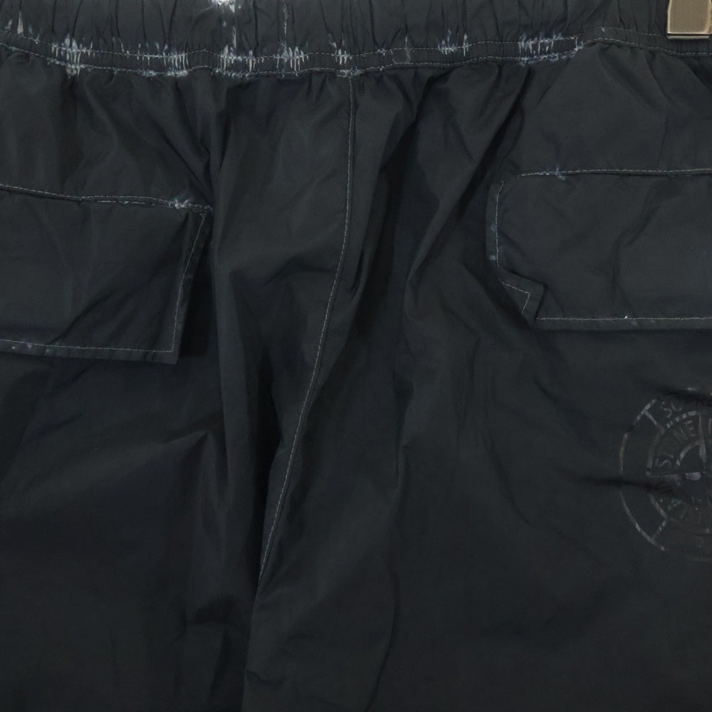 SUPREME(シュプリーム) 20AW ×STONE ISLAND PAINTED CAMO NYLON CARGO PANT ストーンアイランド ペインテッド カモ ナイロン カーゴパンツ ブラック 7325301S3