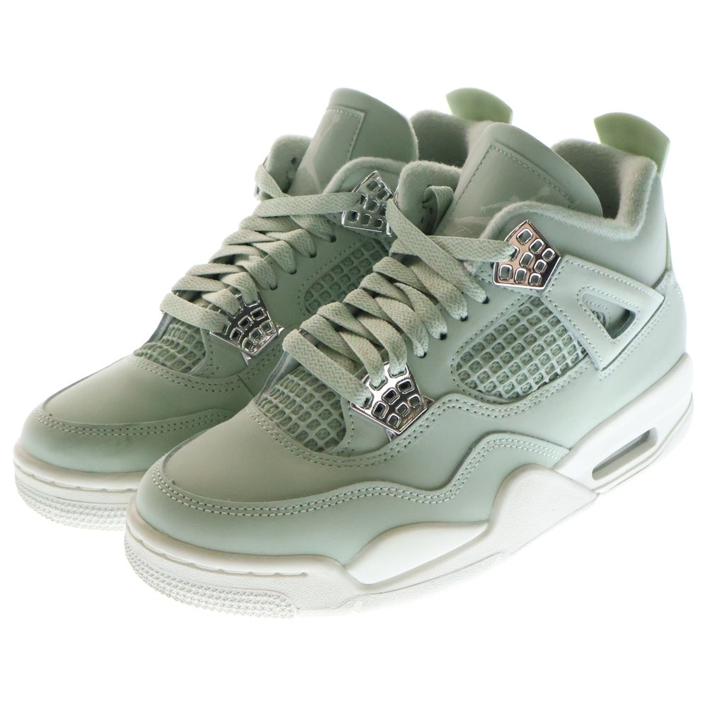 NIKE(ナイキ) WMNS AIR JORDAN 4 ABUNDANCE ウィメンズ エアジョーダン4 アバンダンス ハイカットスニーカー グリーン レディース US6.5/23.5cm HV0823-003