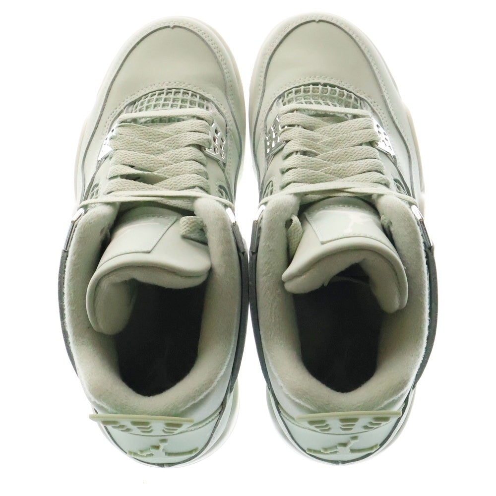 NIKE(ナイキ) WMNS AIR JORDAN 4 ABUNDANCE ウィメンズ エアジョーダン4 アバンダンス ハイカットスニーカー グリーン レディース US6.5/23.5cm HV0823-003