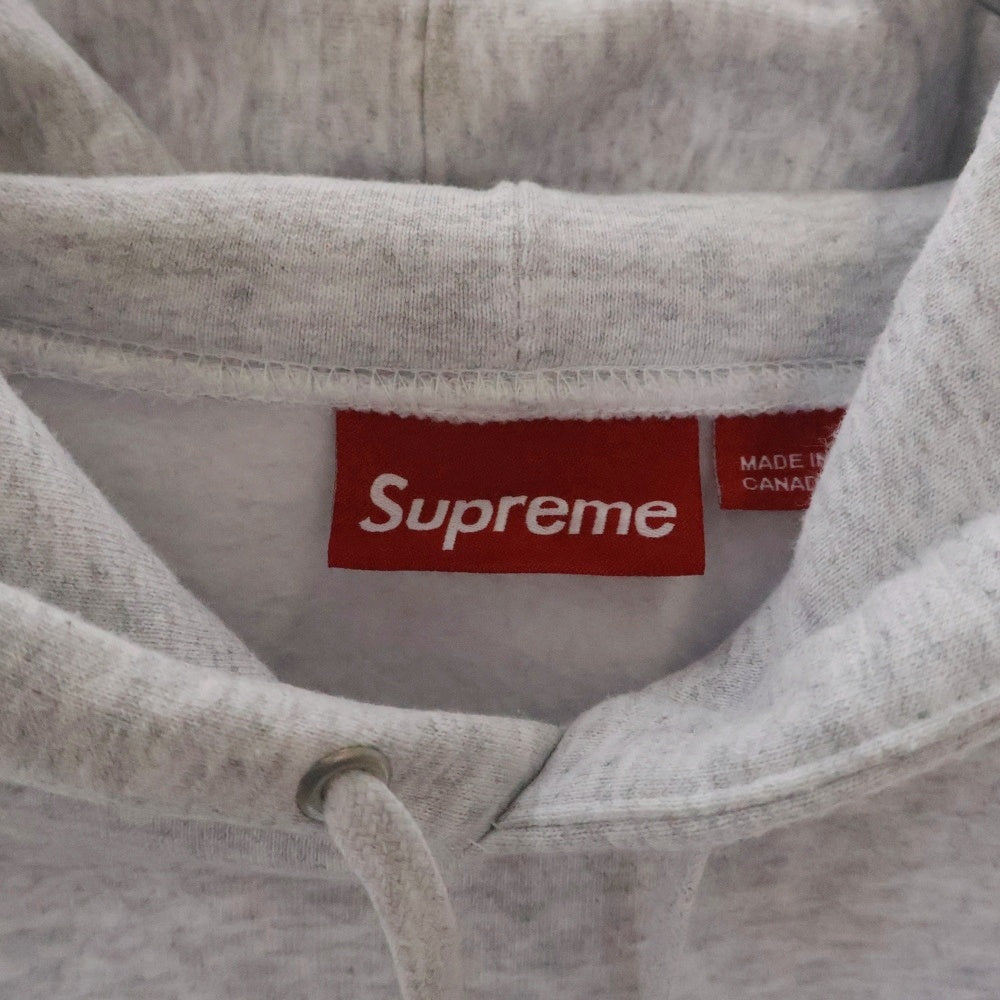 SUPREME(シュプリーム) 24SS Shanghai Box Logo Hooded Sweatshirt 上海 ボックス ロゴ スウェット プルオーバー パーカー グレー