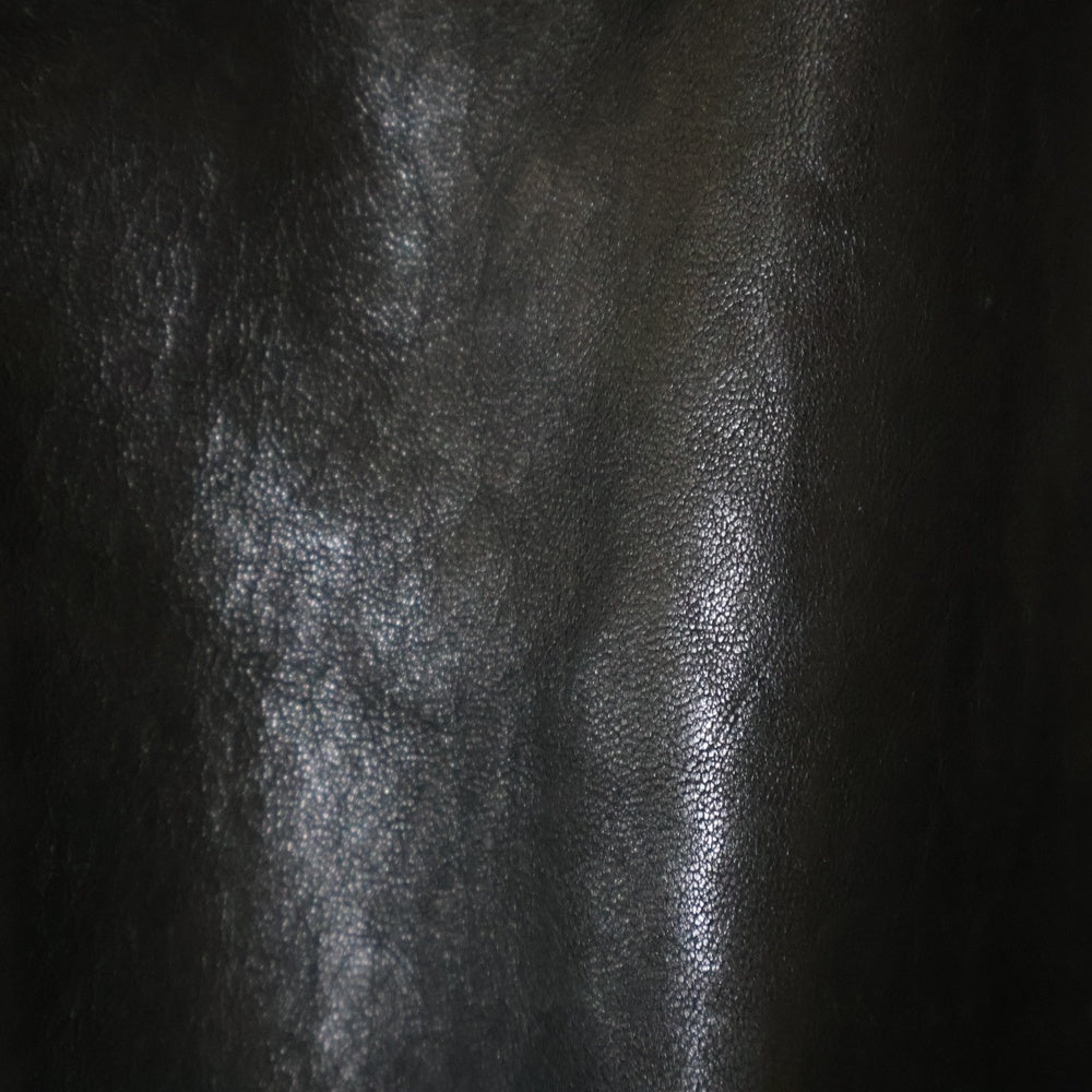 Lewis Leathers(ルイスレザー) ×COMME des GARCONS AD2020 LIGHTNING コムデギャルソン ライトニング クレイジーパターン ラム レザー ダブルライダースジャケット KZ-J005