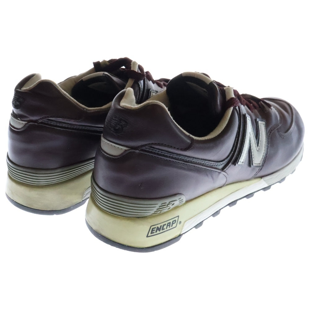 New Balance(ニューバランス) M576CD レザー ローカットスニーカー ブラウン US8.5/26.5cm