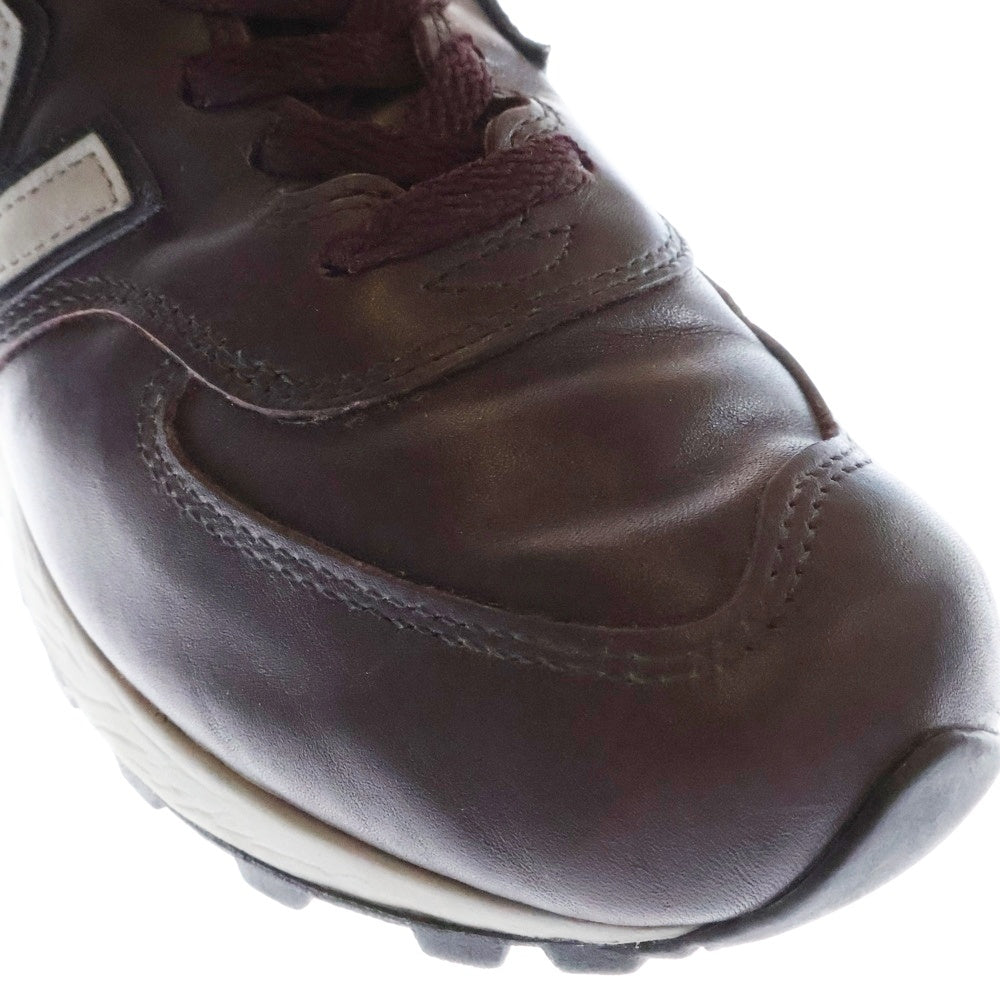 New Balance(ニューバランス) M576CD レザー ローカットスニーカー ブラウン US8.5/26.5cm