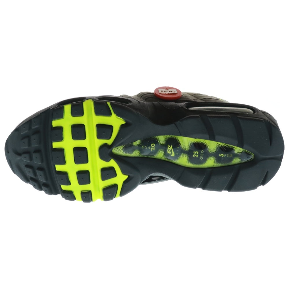 NIKE(ナイキ) AIR MAX 95 OG NEON YELLOW GRADATION エアマックス イエロー グラデーション ローカットスニーカー グレー/イエロー US8.5/26.5cm 554970-071