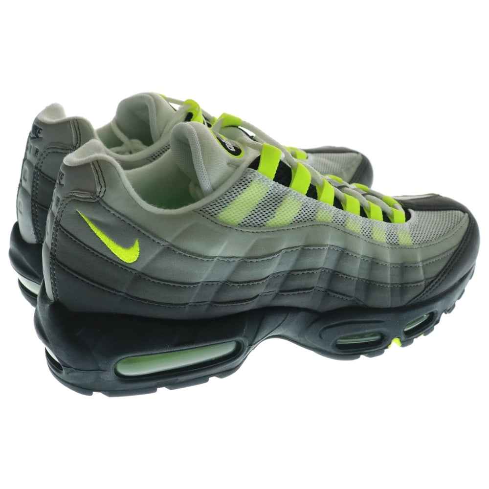 NIKE(ナイキ) AIR MAX 95 OG NEON YELLOW GRADATION エアマックス イエロー グラデーション ローカットスニーカー グレー/イエロー US8.5/26.5cm 554970-071