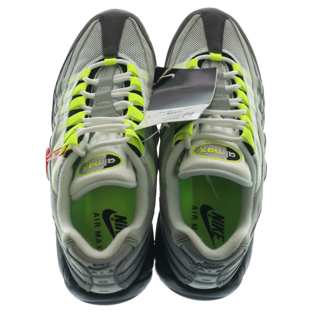 NIKE(ナイキ) AIR MAX 95 OG NEON YELLOW GRADATION エアマックス イエロー グラデーション ローカットスニーカー グレー/イエロー US8.5/26.5cm 554970-071