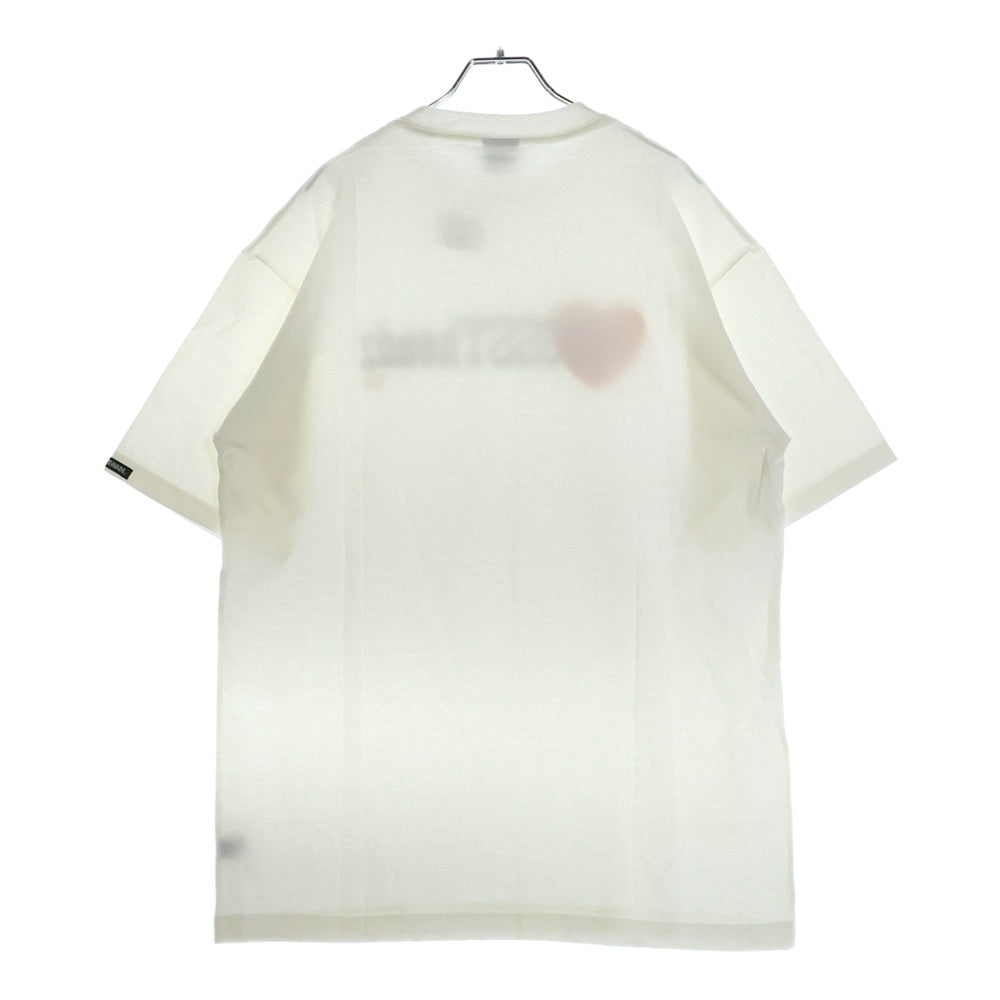 STUSSY(ステューシー) 00S × テンダーロイン USA製 カスタムメイド ヘッズ フロントプリント クルーネック 半袖Tシャツ カットソー ホワイト
