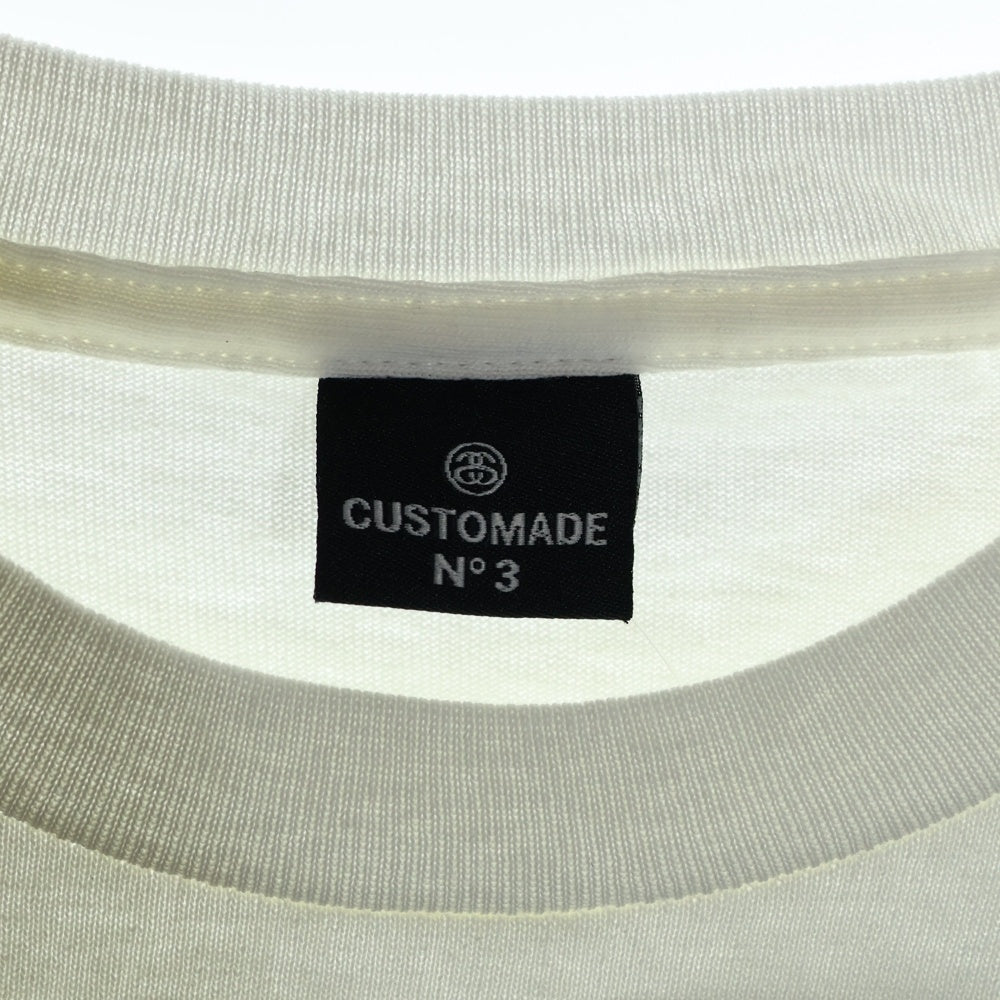 STUSSY(ステューシー) 00S × テンダーロイン USA製 カスタムメイド ヘッズ フロントプリント クルーネック 半袖Tシャツ カットソー ホワイト