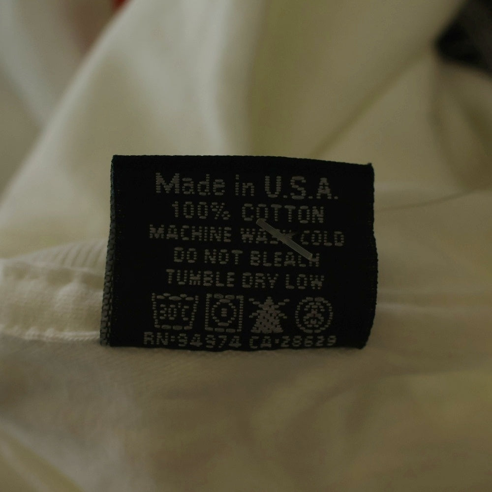 STUSSY(ステューシー) 00S × テンダーロイン USA製 カスタムメイド ヘッズ フロントプリント クルーネック 半袖Tシャツ カットソー ホワイト