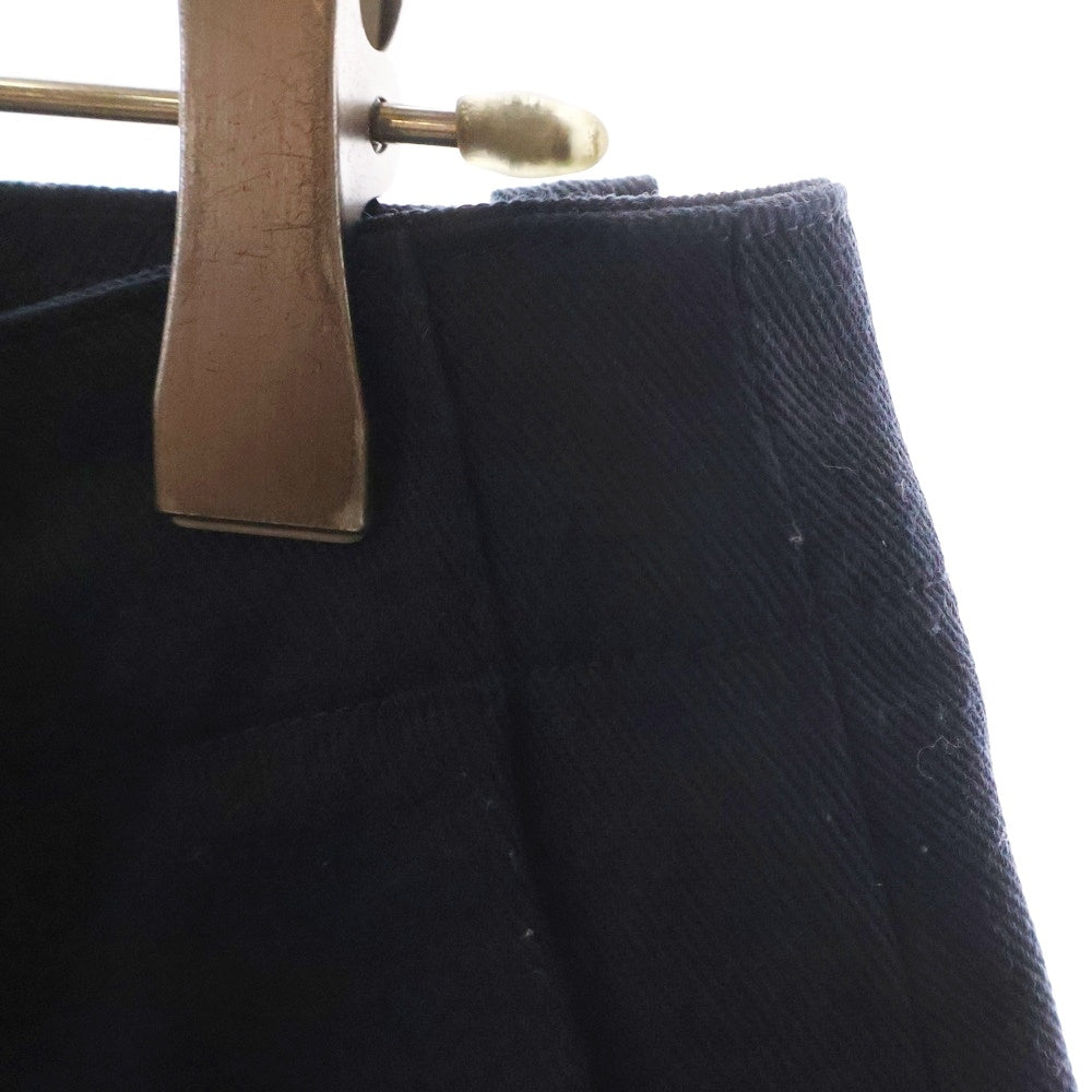 SEQUEL(シークエル) CHINO PANTS TYPE-XF バックロゴ ポリコットン チノ ワークパンツ ネイビー